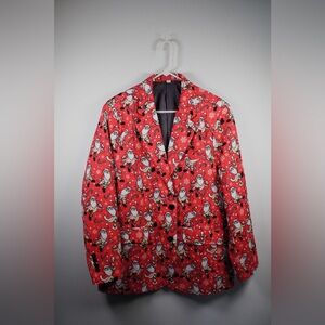 Naughty Santa jacket and matching pants